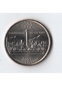 2007 - Quarto di dollaro Stati Uniti Utah (P) Filadelfia